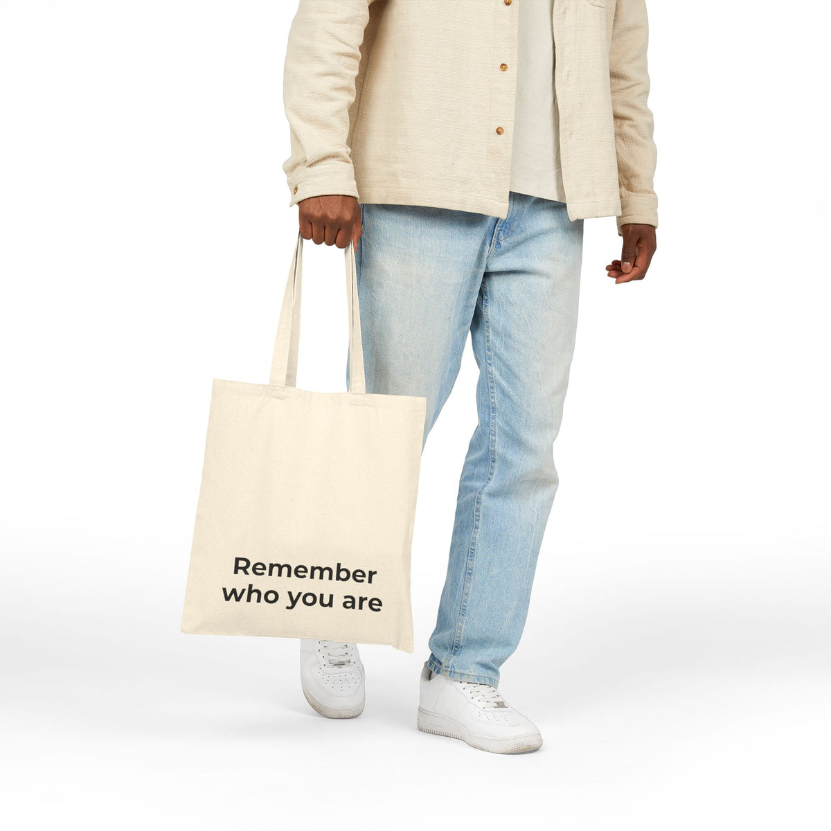 Remember Cotton Tote Bag