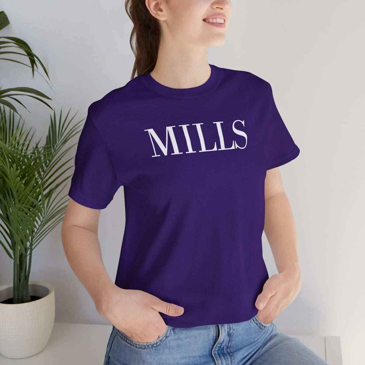 Mills College Class Colors Short Sleeve Tee
