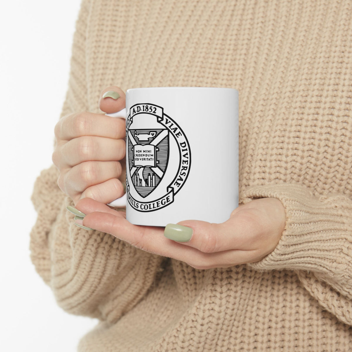 Mills Crest Ceramic Mug