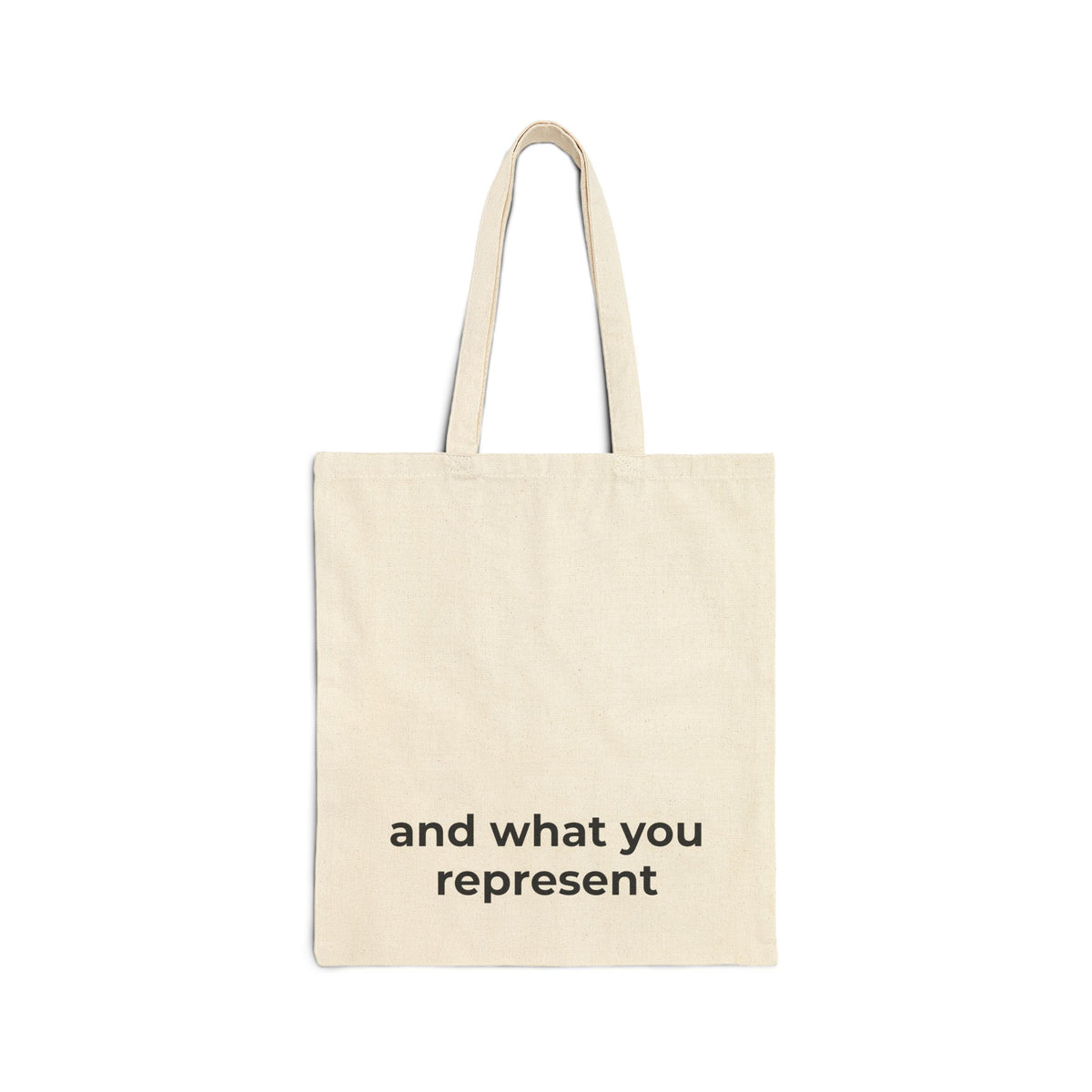 Remember Cotton Tote Bag