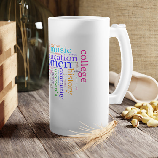 What Mills Means Frosted Glass Mug