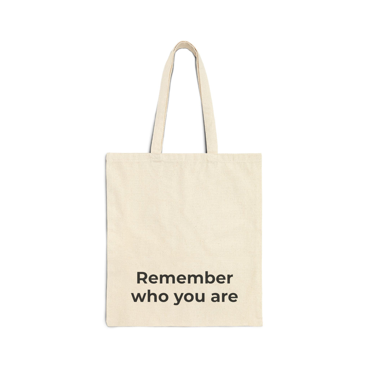 Remember Cotton Tote Bag