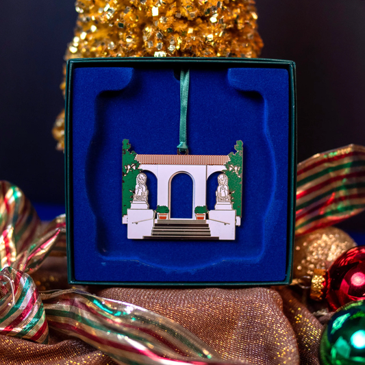 Art Building Ornament — Limited Edition Brass (24k Gold Finish)